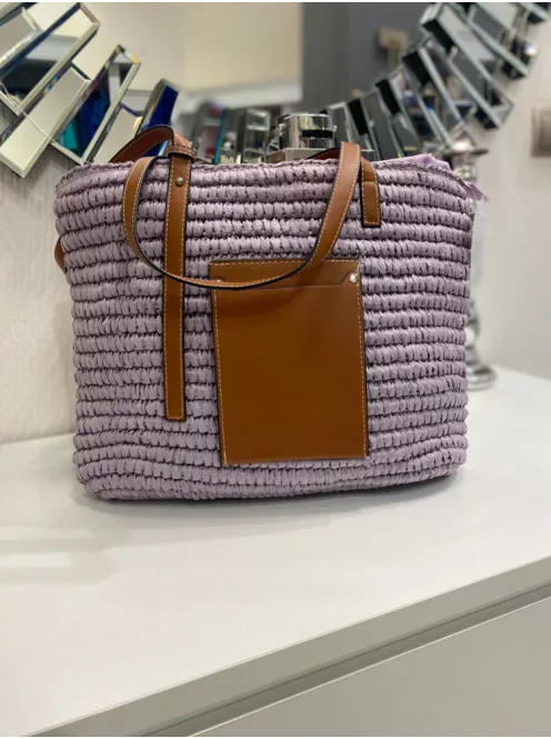 Nyári szalma táska.