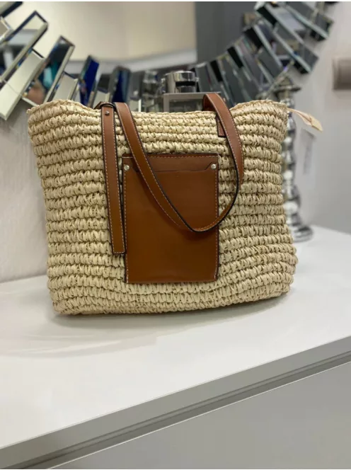 Nyári szalma táska.