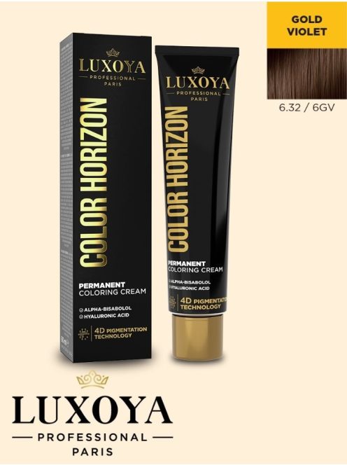 COLOR HORIZON - Ammóniás hajfesték 6.32/6GV 60ml