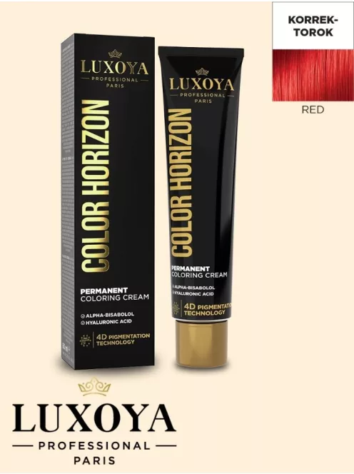 COLOR HORIZON RED - Piros Ammóniás hajfesték 60ml