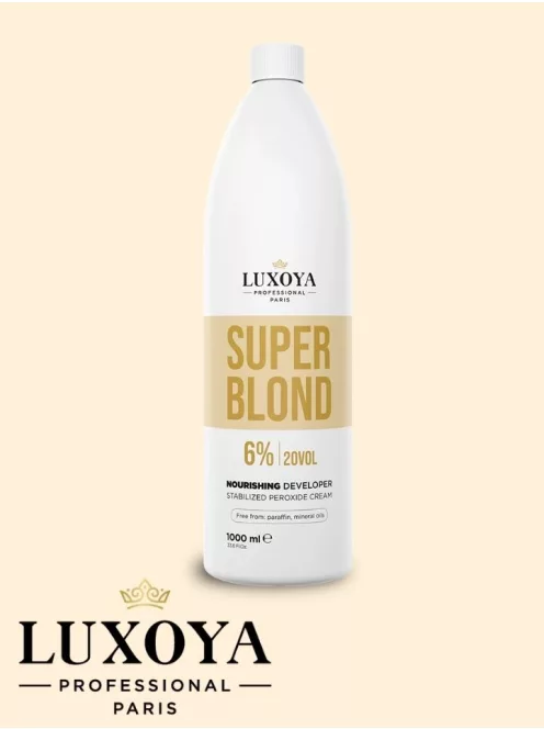 SUPERBLOND NOURISHING DEVELOPER - SZŐKÍTŐHÖZ Előhívó folyadék (OXI) vol. 20/6% - 1000ml