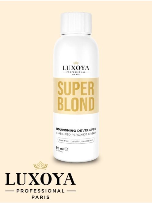 SUPERBLOND NOURISHING DEVELOPER - SZŐKÍTŐHÖZ Előhívó folyadék (OXI) vol. 40/12% - 90ml