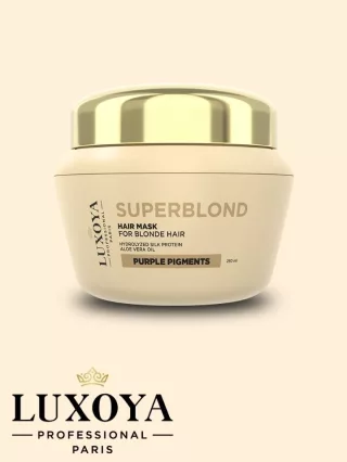 SUPERBLOND - Hajmaszk 250ml - Szőkített hajra