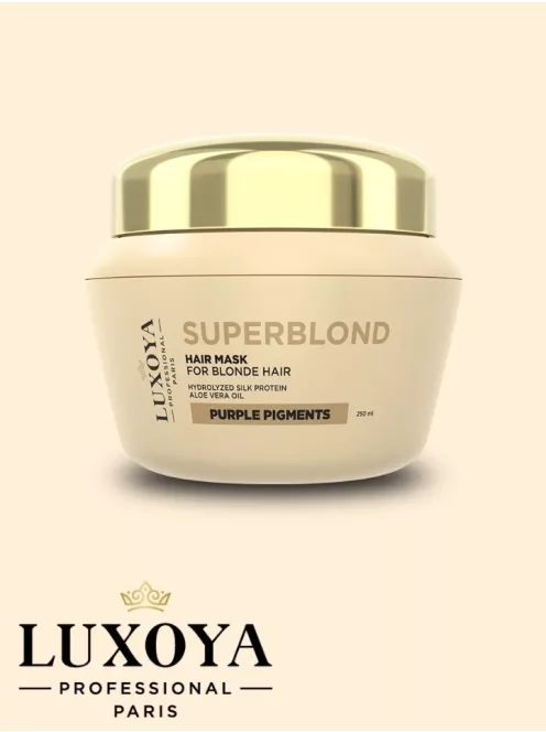 SUPERBLOND - Hajmaszk 250ml - Szőkített hajra
