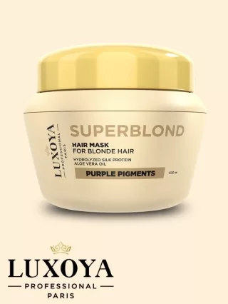 SUPERBLOND - Hajmaszk 500ml - Szőkített hajra