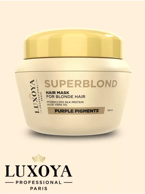 SUPERBLOND - Hajmaszk 500ml - Szőkített hajra