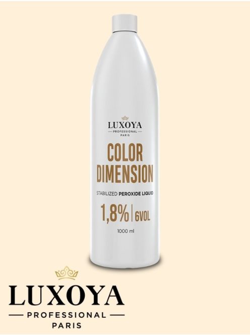 COLOR DIMENSION STABILIZED PEROXIDE LIQUID - Előhívó folyadék (OXI) vol. 6/1,8% - 1000ml