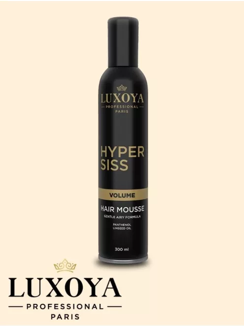 HYPERSISS HAIR MOUSSE VOLUME - Volumennövelő hajhab - 300ml