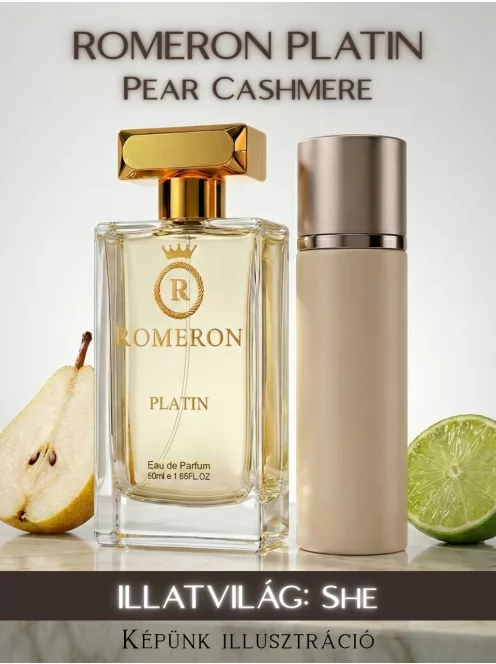 Romeron Platin – Pear Cashmere | Női Eau de Parfum 50 ml