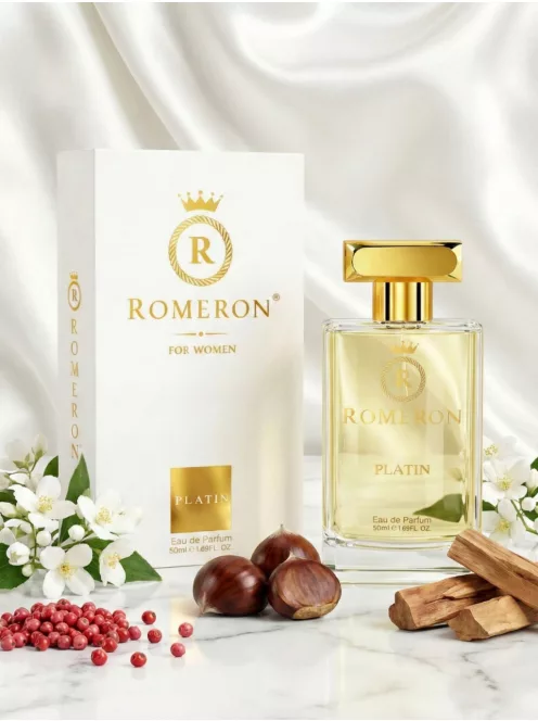 Romeron Platin – Creamy Wood | Női Eau de Parfum 50 ml