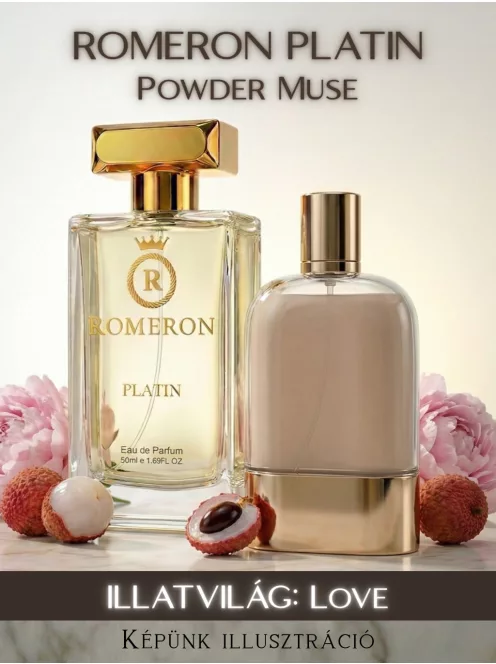 Romeron Platin –  Powder Muse| Női Eau de Parfum 50 ml
