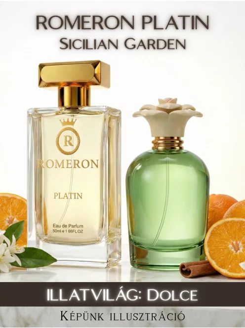 Romeron Platin – Sicilian Garden | Női Eau de Parfum 50 ml