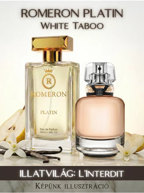 Romeron Platin – White Taboo | Női Eau de Parfum 50 ml
