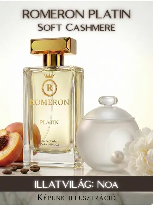 Romeron Platin – Soft Cashmire | Női Eau de Parfum 50 ml