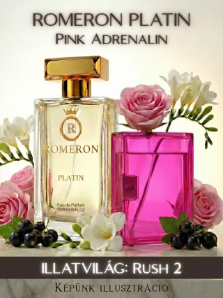 Romeron Platin – Pink Adrenalin | Női Eau de Parfum 50 ml