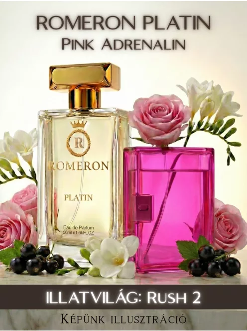 Romeron Platin – Pink Adrenalin | Női Eau de Parfum 50 ml