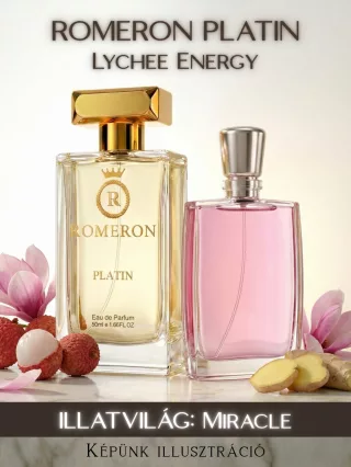 Romeron Platin – Lychee Energy | Női Eau de Parfum 50 ml