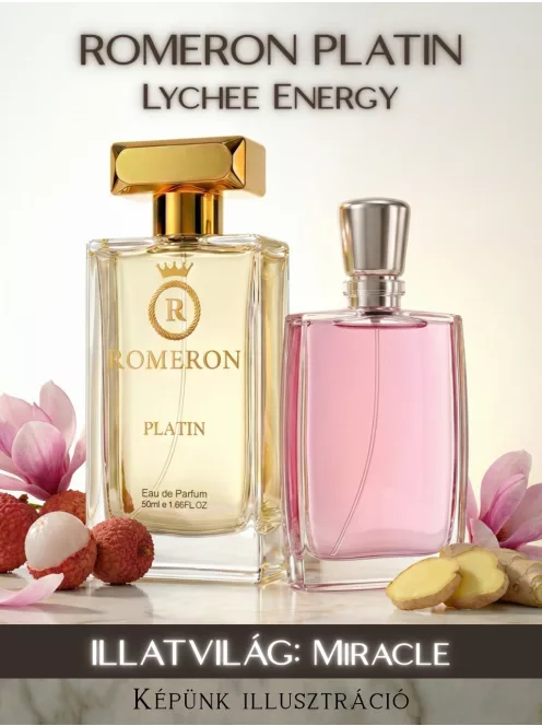 Romeron Platin – Lychee Energy | Női Eau de Parfum 50 ml