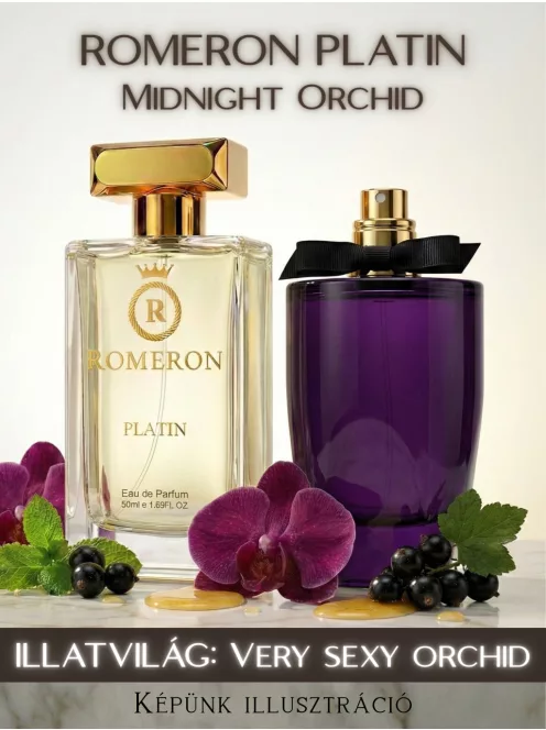 Romeron Platin – Midnight Orchid | Női Eau de Parfum 50 ml
