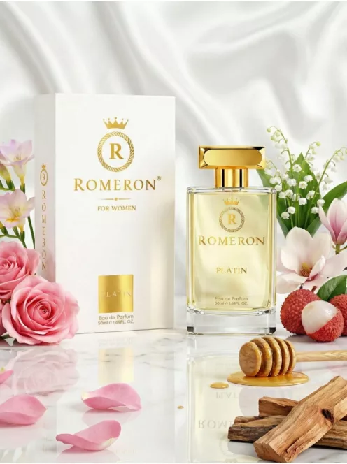 Romeron Platin – Silk Rose | Női Eau de Parfum 50 ml
