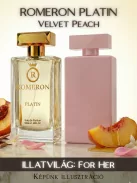Romeron Platin – Velvet Peach | Női Eau de Parfum 50 ml