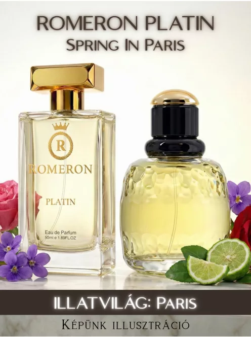 Romeron Platin – Spring in Paris | Női Eau de Parfum 50 ml