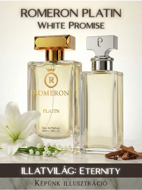 Romeron Platin – White Promise | Női Eau de Parfum 50 ml