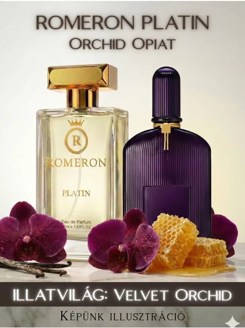 Romeron Platin – Orchid Opiat | Női Eau de Parfum 50 ml