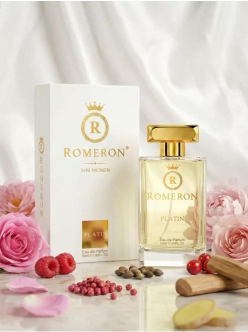 Romeron Platin – Raspberry Rose | Női Eau de Parfum 50 ml