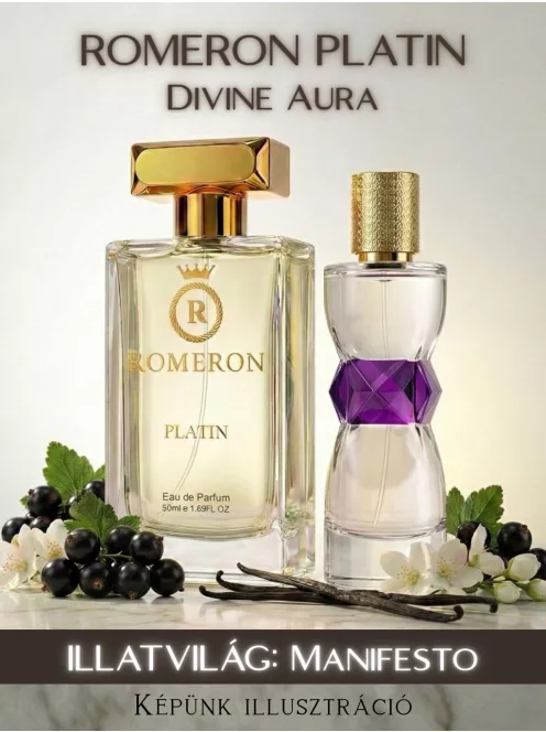 Romeron Platin – Divine Aura | Női Eau de Parfum 50 ml
