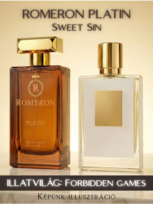 Romeron Platin – Sweet Sin | Unisex Eau de Parfum 50 ml