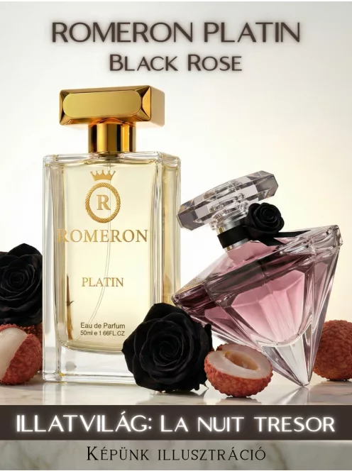 Romeron Platin – Balck Rose | Női Eau de Parfum 50 ml