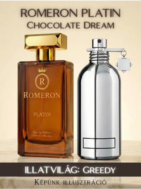 Romeron Platin –  Chocolate Dream| Unisex Eau de Parfum 50 ml