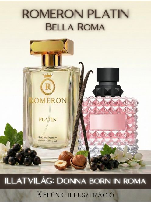 Romeron Platin – Bella Roma | Női Eau de Parfum 50 ml