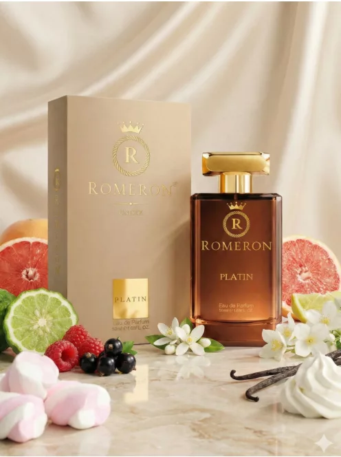 Romeron Platin – Pink Macaron | Unisex Eau de Parfum 50 ml