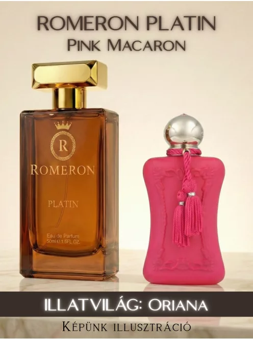 Romeron Platin – Pink Macaron | Unisex Eau de Parfum 50 ml