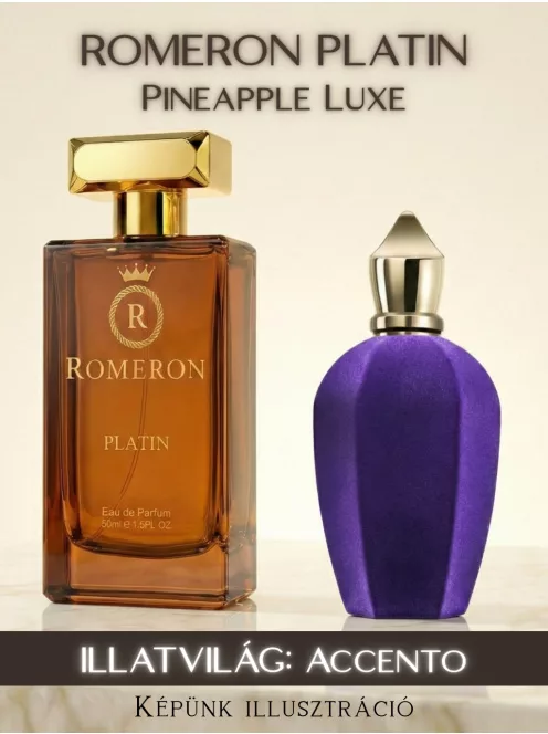 Romeron Platin – Pineapple Luxe | Unisex Eau de Parfum 50 ml