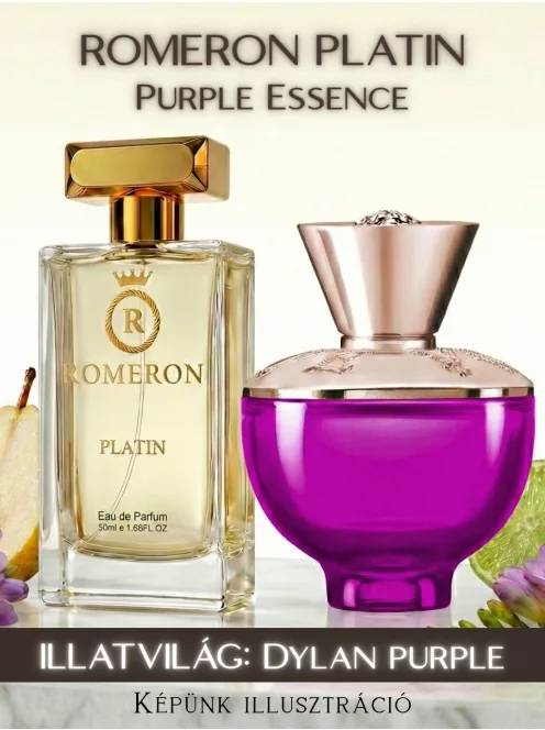 Romeron Platin – Purple Essence | Női Eau de Parfum 50 ml