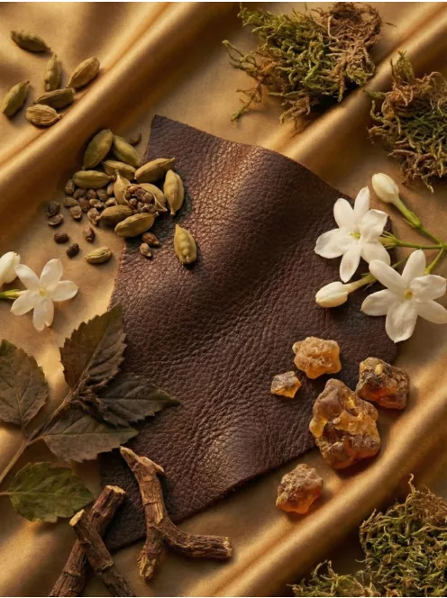 Romeron Platin – Raw Leather | Unisex Eau de Parfum 50 ml