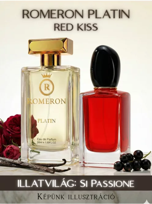 Romeron Platin – Red Kiss | Női Eau de Parfum 50 ml
