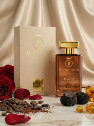 Romeron Platin –  Coffee Rose| Unisex Eau de Parfum 50 ml