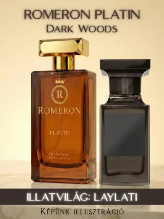 Romeron Platin – Dark Woods | Unisex Eau de Parfum 50 ml
