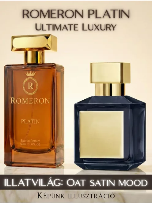 Romeron Platin – Ultimate Luxury | Unisex Eau de Parfum 50 ml