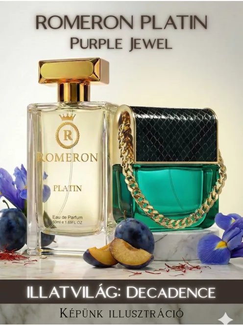 Romeron Platin – Purple Jewel | Női Eau de Parfum 50 ml