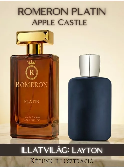 Romeron Platin – Apple Castle | Unisex Eau de Parfum 50 ml