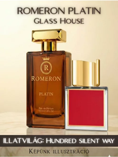 Romeron Platin – Glass House | Unisex Eau de Parfum 50 ml