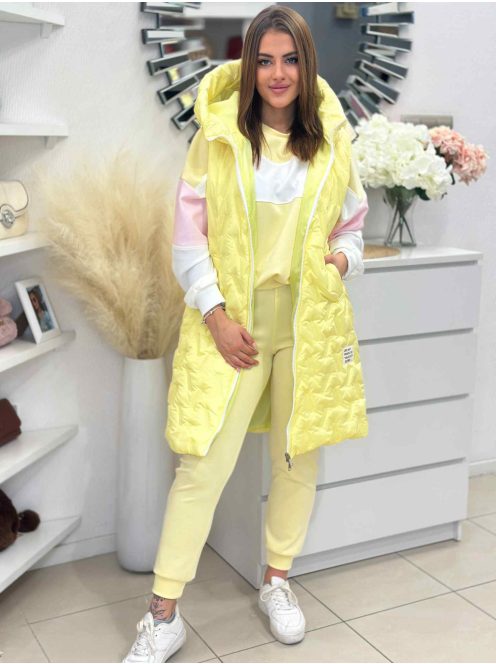 Steppelt hosszú mellény