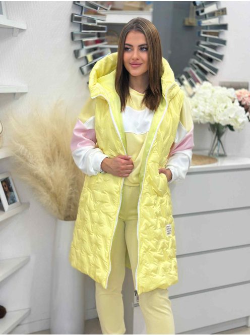 Steppelt hosszú mellény