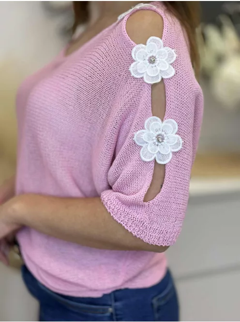 Denevérujjas, virágos felső