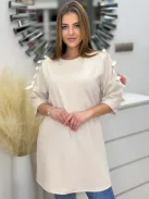 Vállán masnis tunika